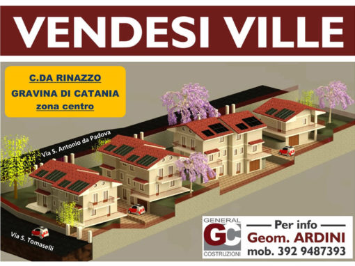 Gravina di Catania (CT) – Realizzazione Ville Zona Centro